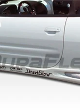 2000-2005 Mitsubishi Eclipse Duraflex Shine Fender Flares - 4 Piece                                     - 100123 - Image 4