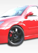 2000-2007 Ford Focus Duraflex Pro-DTM Side Skirts Rocker Panels - 2 Piece                                     - 100045 - Image 2