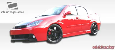 2000-2007 Ford Focus Duraflex Pro-DTM Side Skirts Rocker Panels - 2 Piece - 100045