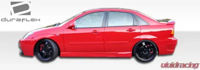 2000-2007 Ford Focus Duraflex Pro-DTM Side Skirts Rocker Panels - 2 Piece - 100045