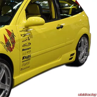 2000-2007 Ford Focus ZX3 Duraflex Evo 3 Side Skirts Rocker Panels - 2 Piece - 100051