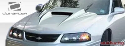 2000-2005 Chevrolet Impala Duraflex Spyder 3 Hood - 1 Piece - 100010