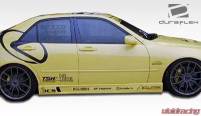 2000-2005 Lexus IS Series IS300 Duraflex V-Speed Side Skirts Rocker Panels - 2 Piece - 100098