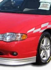 2000-2005 Chevrolet Monte Carlo Duraflex Racer Front Lip Under Spoiler Air Dam - 1 Piece                                     - 104371 - Image 3