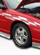 2000-2005 Chevrolet Monte Carlo Duraflex Racer Front Lip Under Spoiler Air Dam - 1 Piece                                     - 104371 - Image 4