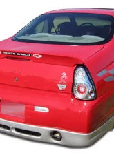 2000-2005 Chevrolet Monte Carlo Duraflex Racer Rear Lip Under Spoiler Air Dam - 1 Piece                                     - 104373 - Image 9