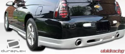 2000-2005 Chevrolet Monte Carlo Duraflex Racer Rear Lip Under Spoiler Air Dam - 1 Piece - 104373
