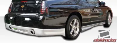 2000-2005 Chevrolet Monte Carlo Duraflex Racer Rear Lip Under Spoiler Air Dam - 1 Piece - 104373