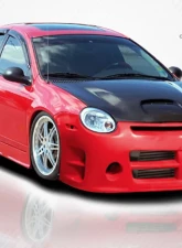 2000-2005 Dodge Neon Carbon Creations SRT Look Hood - 1 Piece                                     - 103416 - Image 4