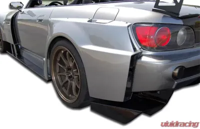 2000-2009 Honda S2000 Duraflex AM-S Wide Body Rear Fender Flares - 2 Piece - 106027