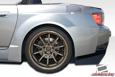 2000-2009 Honda S2000 Duraflex AM-S Wide Body Rear Fender Flares - 2 Piece - 106027