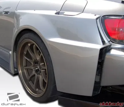 2000-2009 Honda S2000 Duraflex AM-S Wide Body Rear Fender Flares - 2 Piece - 106027