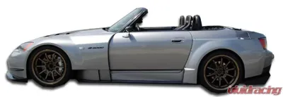 2000-2009 Honda S2000 Duraflex AM-S Wide Body Side Skirts Rocker Panels - 6 Piece - 106024