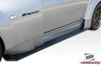 2000-2009 Honda S2000 Duraflex AM-S Wide Body Side Skirts Rocker Panels - 6 Piece - 106024