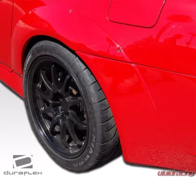 2000-2009 Honda S2000 Duraflex A-Sport Rear Fender Flares - 4 Piece - 105922