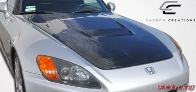 2000-2009 Honda S2000 Carbon Creations A-Sport Hood - 2 Piece - 105924