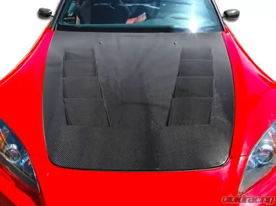 2000-2009 Honda S2000 Carbon Creations TS-1 Hood - 1 Piece - 105221