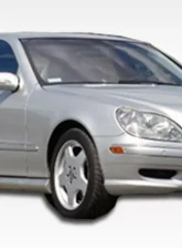 2000-2002 Mercedes S Class W220 Duraflex AMG Look Front Bumper Cover - 1 Piece                                     - 102485 - Image 3