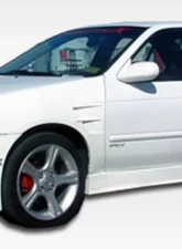 2000-2003 Nissan Sentra Duraflex B-2 Front Bumper Cover - 1 Piece                                     - 100145 - Image 2