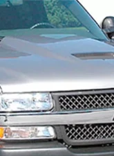 1999-2002 Chevrolet Silverado 2000-2006 Tahoe Suburban Duraflex Ram Air Hood - 1 Piece                                     - 103024 - Image 5