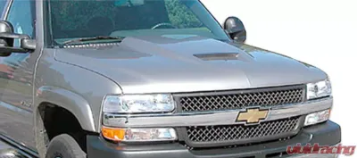 1999-2002 Chevrolet Silverado 2000-2006 Tahoe Suburban Duraflex Ram Air Hood - 1 Piece - 103024