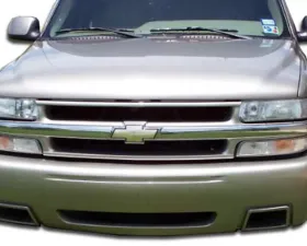 2000-2006 Chevrolet Tahoe Suburban 99-02 Silverado Duraflex SS Front Bumper Cover - 1 Piece