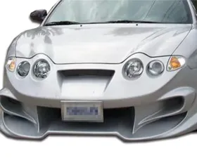 2000-2001 Hyundai Tiburon Duraflex Vader Front Bumper Cover - 1 Piece