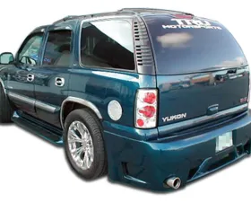 2000-2006 Chevrolet Tahoe GMC Yukon Duraflex Platinum Rear Bumper Cover (short wheelbase) - 1 Piece