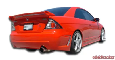 2001-2005 Honda Civic 2DR Duraflex B-2 Rear Bumper Cover - 1 Piece - 100227