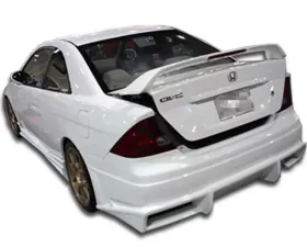 2001-2005 Honda Civic 2DR Duraflex Bomber Rear Bumper Cover - 1 Piece