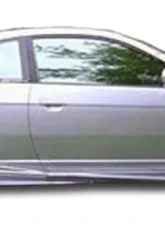 2001-2005 Honda Civic 2DR Duraflex Bomber Side Skirts Rocker Panels - 2 Piece                                     - 100231 - Image 9
