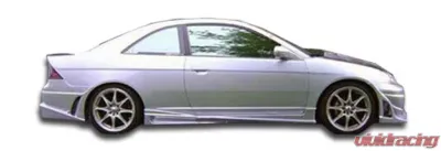 2001-2005 Honda Civic 2DR Duraflex Bomber Side Skirts Rocker Panels - 2 Piece - 100231