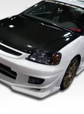 2001-2003 Honda Civic 2DR Duraflex Bomber Body Kit - 4 Piece                                     - 110317 - Image 10