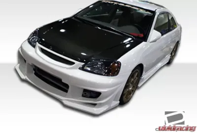 2001-2003 Honda Civic 2DR Duraflex Bomber Body Kit - 4 Piece - 110317