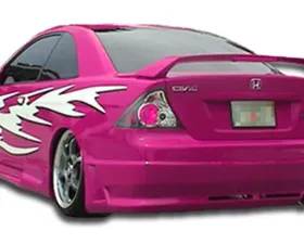 2001-2005 Honda Civic 2DR Duraflex R34 Rear Bumper Cover - 1 Piece