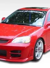 2001-2005 Honda Civic 2DR Duraflex R34 Side Skirts Rocker Panels - 2 Piece                                     - 100240 - Image 4