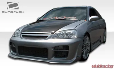 2001-2005 Honda Civic 2DR Duraflex R34 Side Skirts Rocker Panels - 2 Piece - 100240