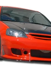 2001-2003 Honda Civic 2dr / 4DR Duraflex B-2 Front Bumper Cover - 1 Piece                                     - 100247 - Image 9