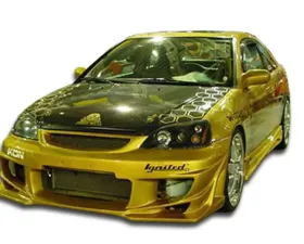 2001-2003 Honda Civic 2dr / 4DR Duraflex Bomber Front Bumper Cover - 1 Piece
