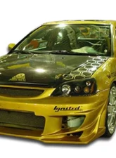 2001-2003 Honda Civic 2dr / 4DR Duraflex Bomber Front Bumper Cover - 1 Piece                                     - 100249 - Image 9
