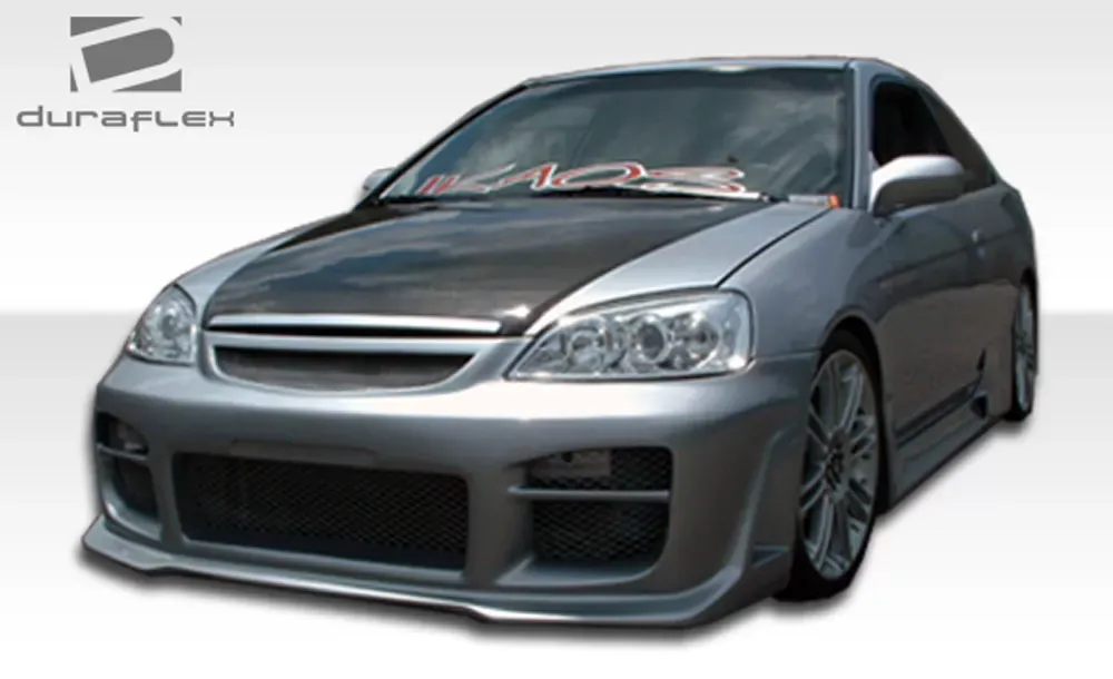 2001-2003 Honda Civic 4DR Duraflex R34 Body Kit - 4 Piece - 110329