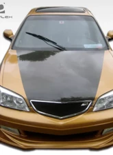 2001-2003 Acura CL Duraflex Cyber Front Bumper Cover - 1 Piece                                     - 100214 - Image 2