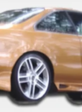 2001-2003 Acura CL Duraflex Cyber Rear Bumper Cover - 1 Piece                                     - 100215 - Image 3