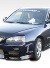 2001-2006 Hyundai Elantra Duraflex Skyline Side Skirts Rocker Panels - 2 Piece                                     - 100268 - Image 4
