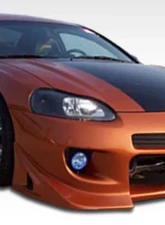 2001-2002 Dodge Stratus Chrysler Sebring 2DR Duraflex Blits Front Bumper Cover - 1 Piece                                     - 100219 - Image 3