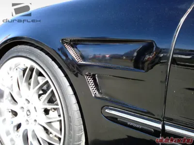 2001-2007 Mercedes C Class W203 Duraflex Morello Edition Fenders - 2 Piece - 104635