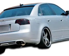 2002-2008 Audi A4 B6 B7 S4 4DR Wagon Duraflex A-Tech Side Skirts Rocker Panels - 2 Piece