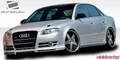 2002-2008 Audi A4 B6 B7 S4 4DR Wagon Duraflex A-Tech Side Skirts Rocker Panels - 2 Piece - 105032