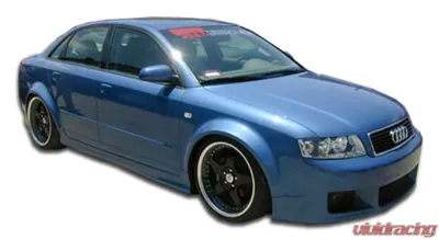 2002-2008 Audi A4 B6 B7 S4 4DR Wagon Duraflex R-1 Side Skirts Rocker Panels - 2 Piece - 100290