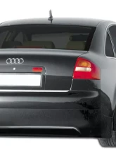 2002-2004 Audi A6 C5 Duraflex Type A Rear Lip Under Spoiler Air Dam - 1 Piece (S)                                     - 106499 - Image 5